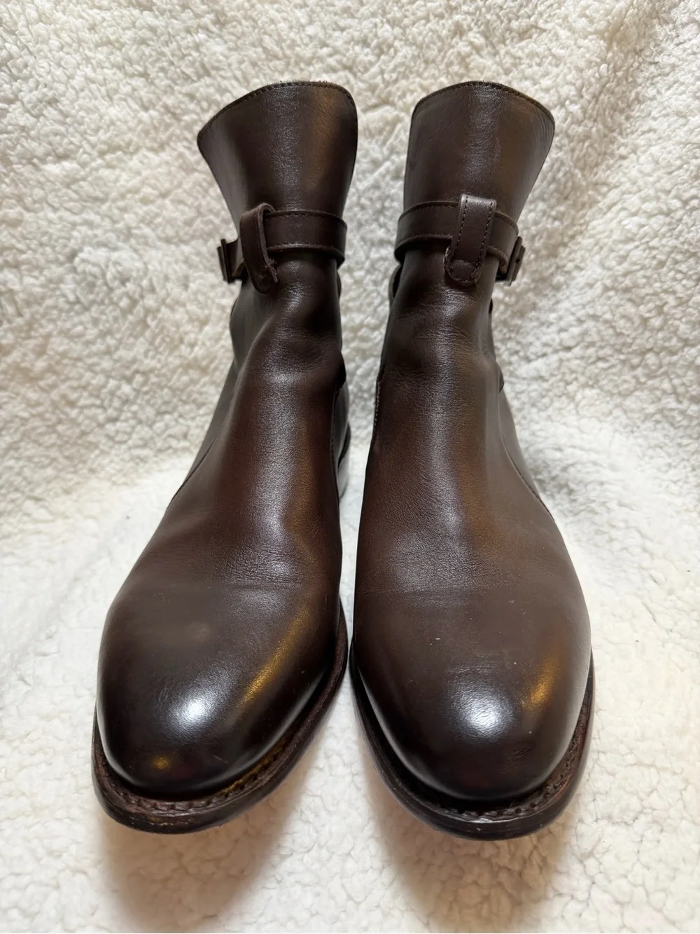 Thursday Boot Company Men's Rogue Jodhpur Boot  Brown Anejo Leather Size 10.5